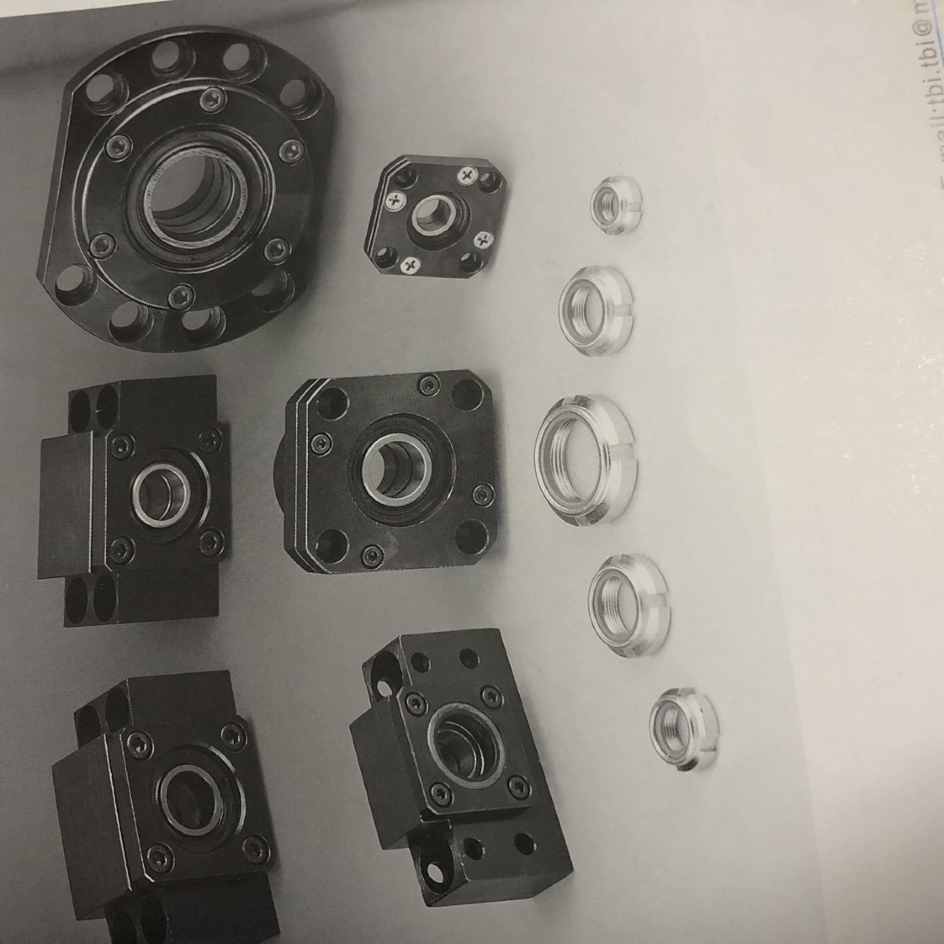 KEVIN support seat screw support seat support side full series BK FKEK FF EF BF Specification drawing