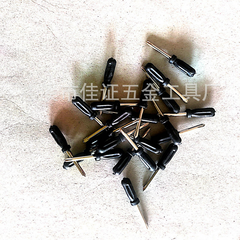 Discounted watch repair mini cross-shaped screwdriver, watch repair black cross-shaped small screwdriver details Picture