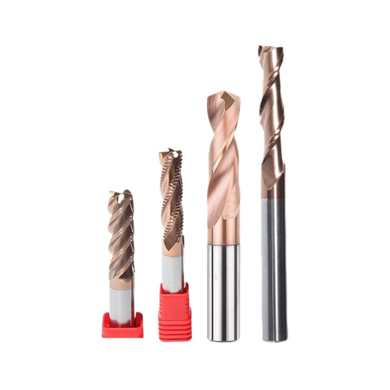 Tungsten steel milling cutters, end mills, nose cutters, tungsten steel flat cutters, cemented carbide rods, straight shank coated milling cutters, drill bits, alloy milling cutters Item Picture