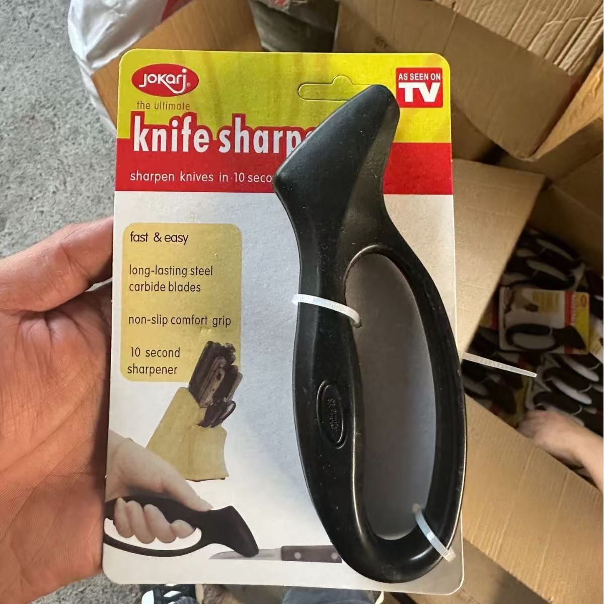 Cross-border new single-head handle knife sharpening tool kitchenware small tools knife sharp ener T details Picture