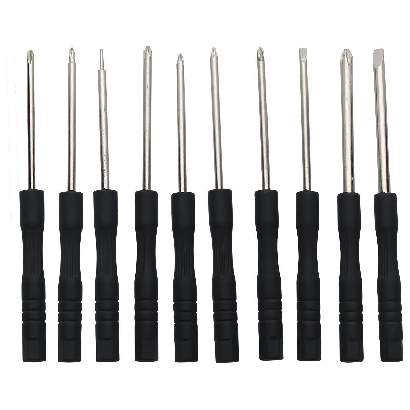 2.0 Cross 3.0 flat-head small screwdriver, plum blossom manual disassembly tool, mini small screwdriver, screwdriver bit Item Picture