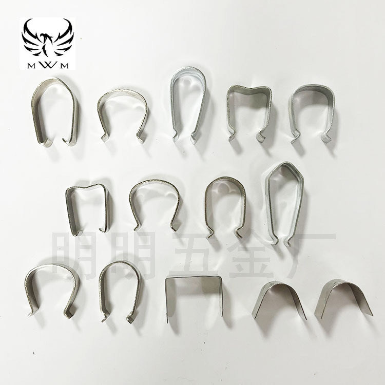 Hanger accessories: Spring plate switch, spring plate clip, spring buckle, hardware spring clip Item Picture