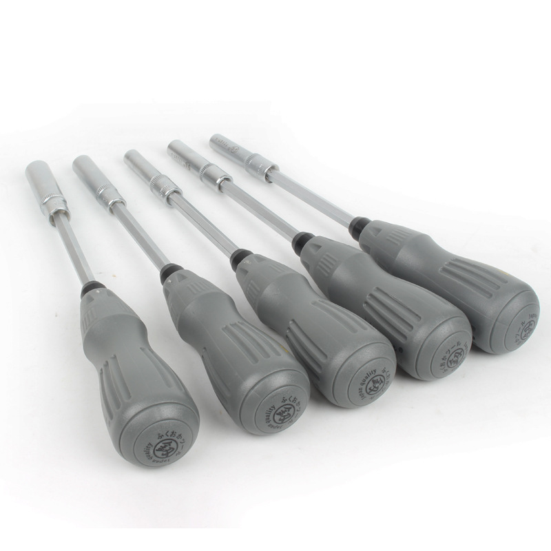 Supplying Fukuoka extended hexagon socket screwdrivers, hexagon nut caps and screwdrivers full figure