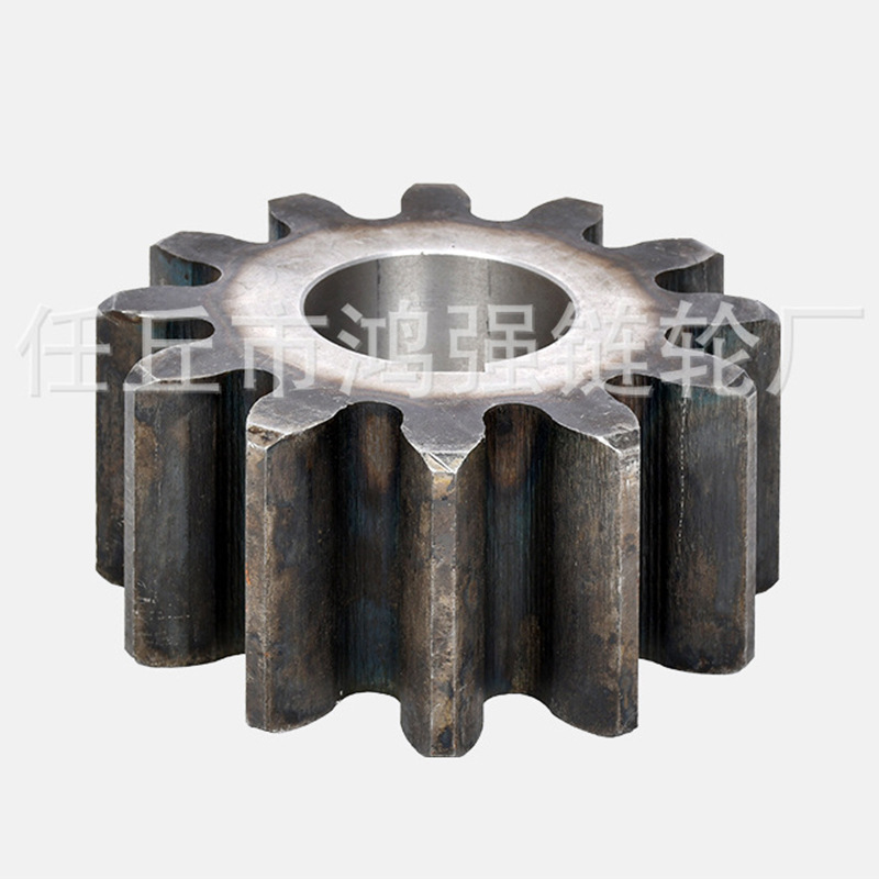 Wholesale conveyor gear, industrial mechanical equipment transmission parts, steel straight tooth processing, non-standard chain gears Specification drawing