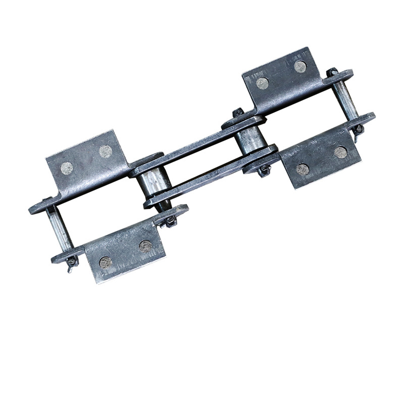 Double-pitch non-standard plate chain, large-pitch industrial heavy-duty carbon steel plate chain conveyor plate chain Item Picture