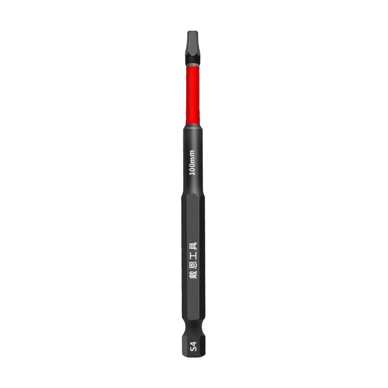 Hexagon socket screwdriver, household screw tightening tool, electric screwdriver, air screwdriver s2, high hardness, strong magnetic, impact-resistant and anti-slip Item Picture