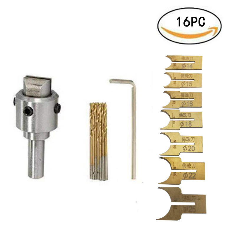 Wholesale prayer bead knives, alloy prayer bead knives, round bead knives, turning tools, prayer bead drill bits, milling cutters, bracelet knives, available for both soft and hard wood undefined