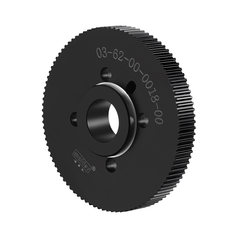 Manufacturer's in-stock aluminum alloy synchronous pulleys, as per drawings and samples, industrial transmission wheels, mechanical equipment toothed synchronous pulleys Item Picture