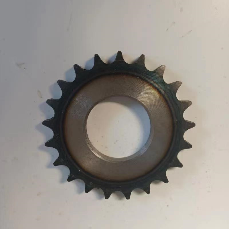 Industrial metal cylindrical gears, single-row sprockets, mechanical sprockets, gears, large pitch, double-row sprockets, toothed wheels Specification drawing