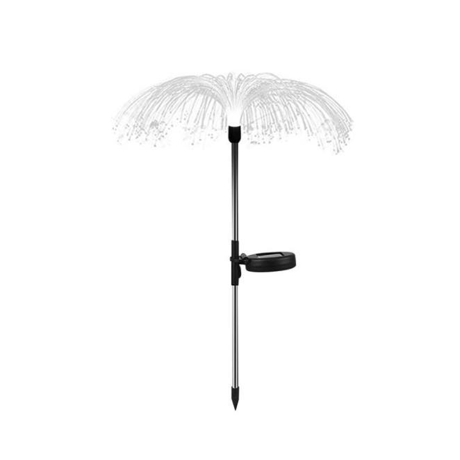 Outdoor solar lanterns, simulated jellyfish fireworks, landscape lights, courtyard decoration, lawn ground insert lights, LED ambient lights Item Picture