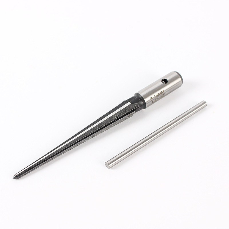 Round hexagonal handle taper reamer, woodworking chamfering tool, deburring hole opener, chamfering and reaming tool, hand-electric reamer cutting tool undefined
