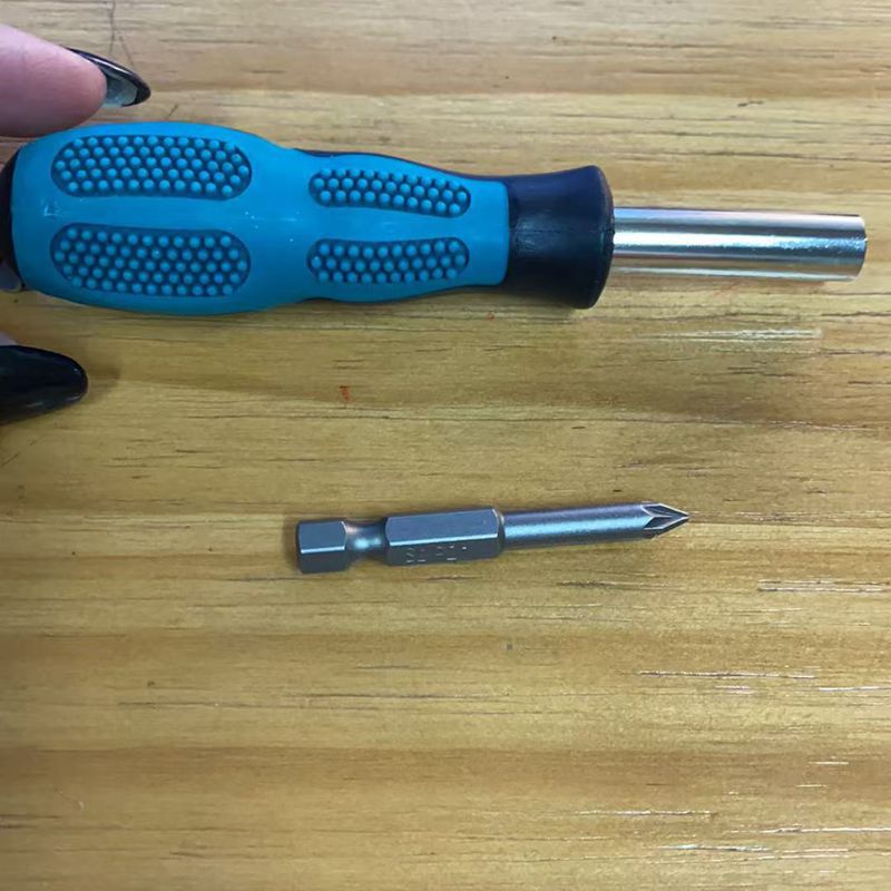 Pz1-meter strong magnetic screwdriver, cross-head electric screwdriver, magnetic extended hand drill, magnetic ring set, high hardness full figure