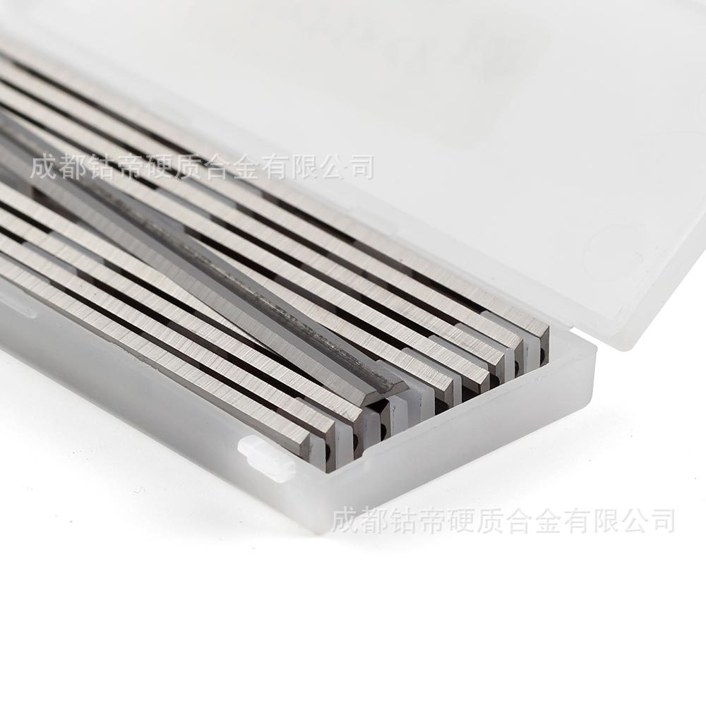 Cross-border TCT electric planer blade 82x5.5x1.1-35° AliExpress, universal tungsten steel 82 for Europe and America, handheld replacement details Picture