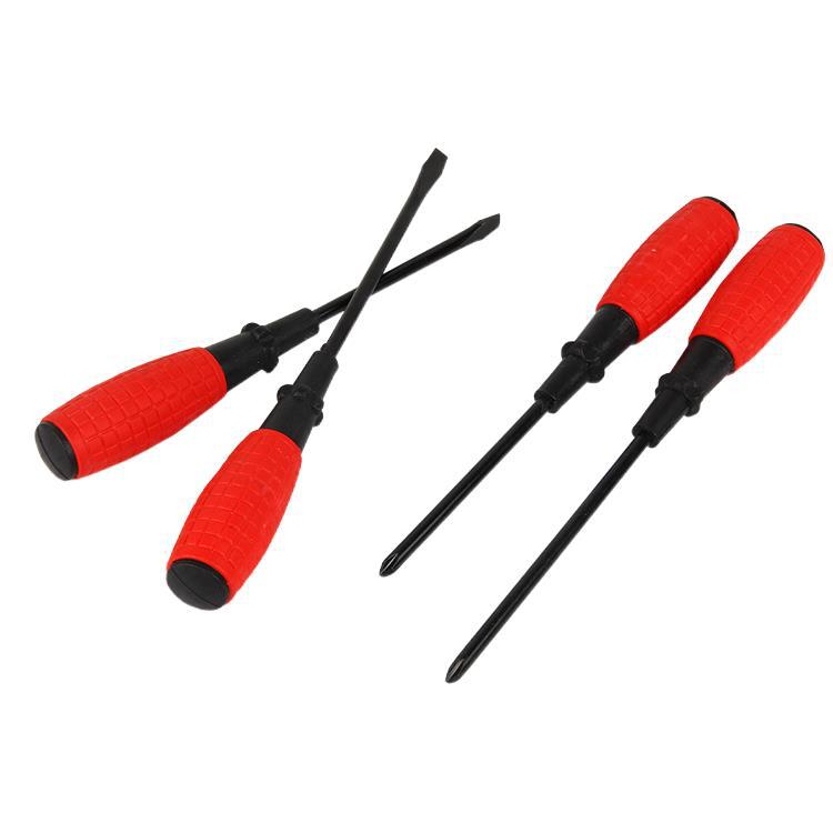 Red hand grenade cross-head screwdriver, 3-inch and 4-inch manual small screwdriver, multi-purpose screwdriver, magnetic Item Picture