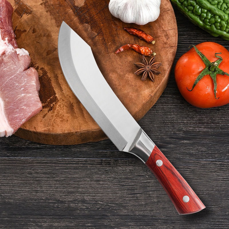 Set of boning knives, special knives for meat processing plants, meat slicers, peeling knives, splitting knives, household meat slicers, firewood knives Application Scenario