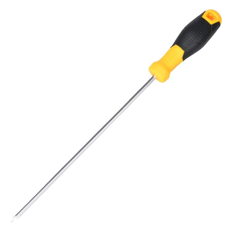 Deli Screwdriver SUP11, high-hardness strong magnetic screwdriver, cross-head, industrial-grade rubber-coated screwdriver, for household use Item Picture