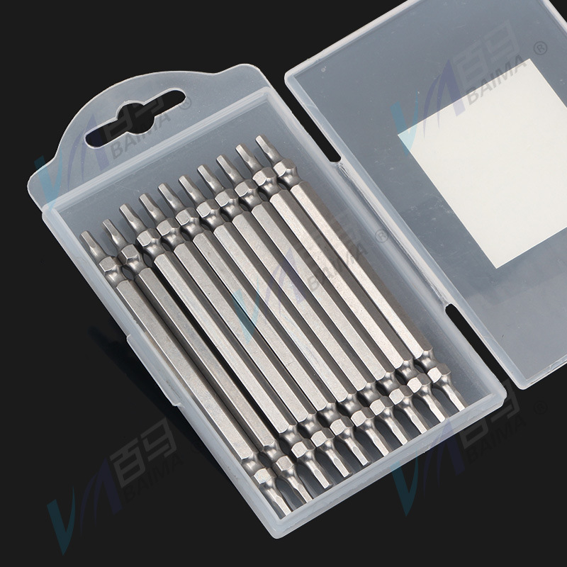 Hardened S2 steel extended double-head socket socket, air socket socket, electric socket socket, 65/100/150/200 Application Scenario