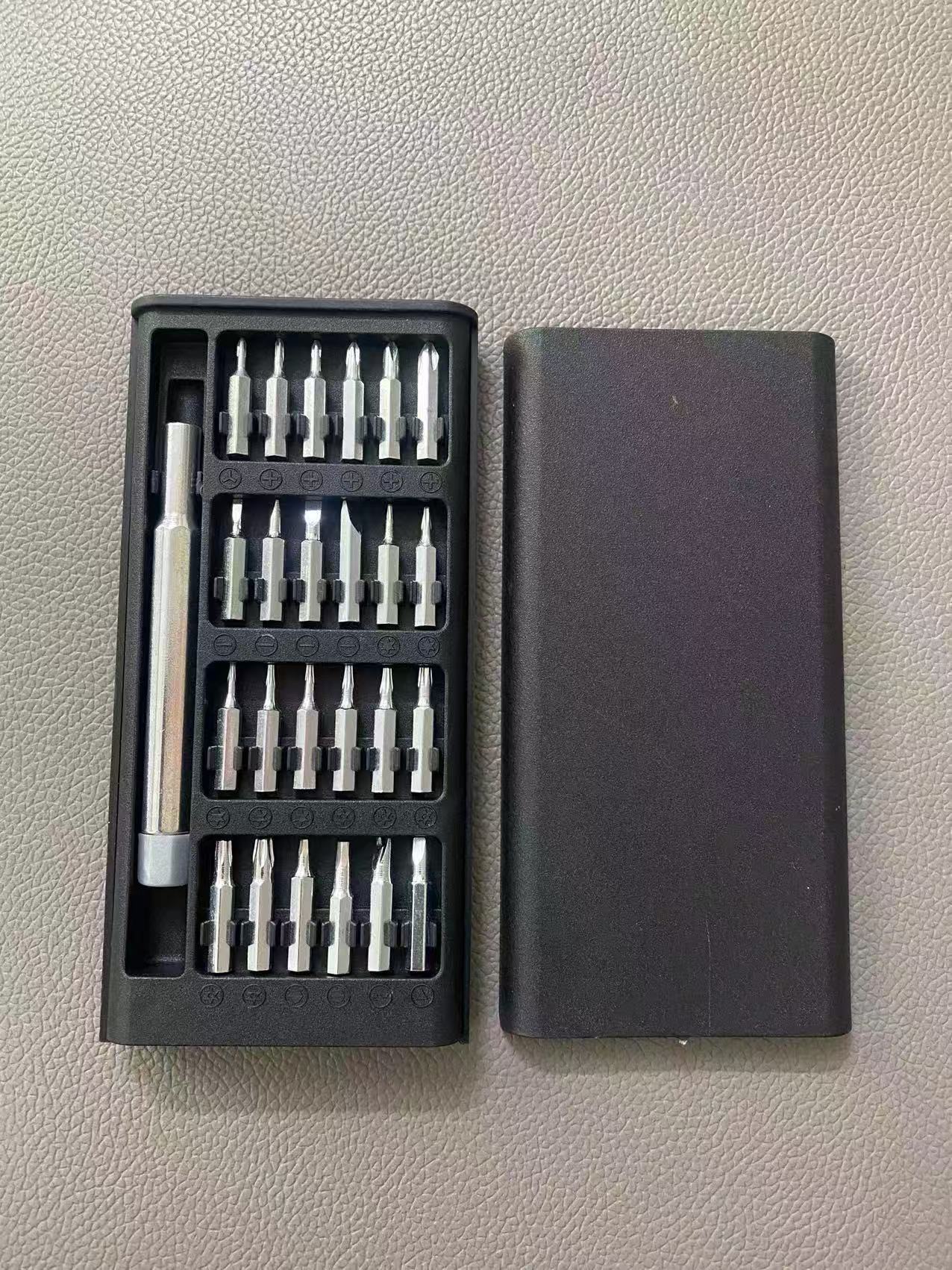 24-in-one screwdriver set with cross-head, an affordable precision tool for disassembling mobile phones, tablets and glasses repair undefined