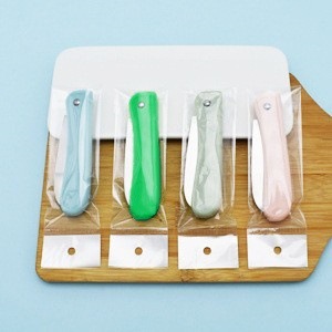 Multi-functional portable mini Nordic-style stainless steel folding knife, fruit knife, kitchen fruit peel-cutting knife, small knife details Picture