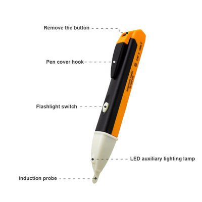 Non-contact inductive voltage detector, high-precision breakpoint detection, zero and live line detection, household sound and light alarm voltage detector Application Scenario