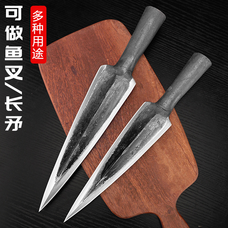 Chongqing Dazu Songyi Knives offers double-edged knives, spearhead knives, spearhead knives, fish javelin knives, multi-functional long spears and sheep head knives Specification drawing