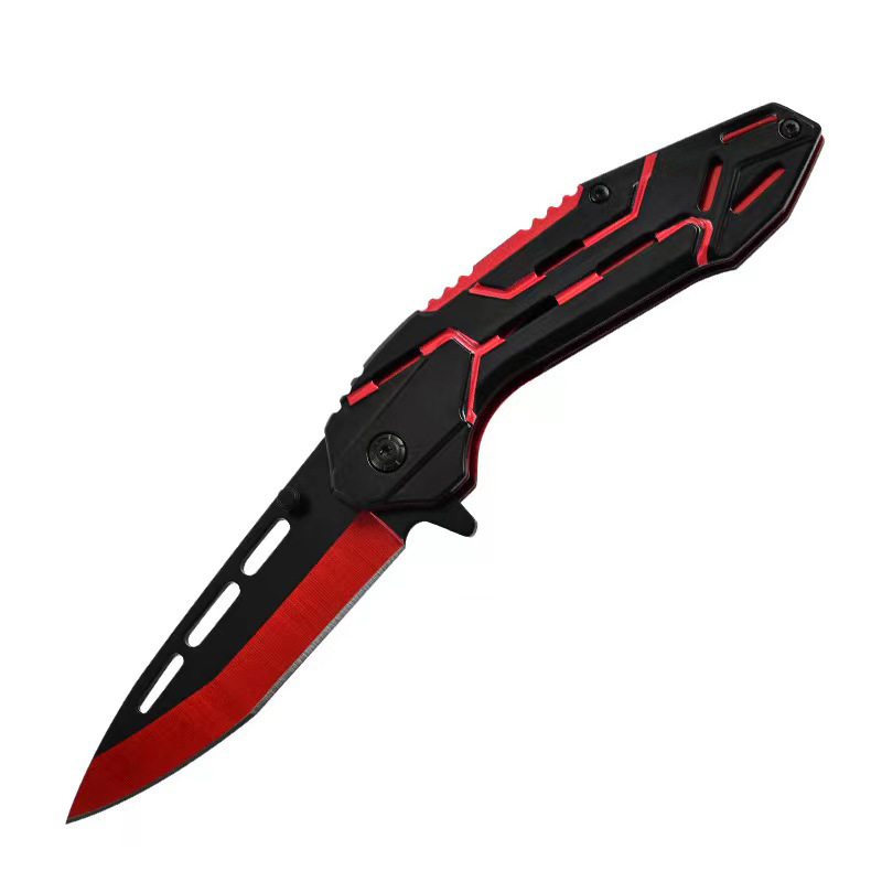 Factory direct sales of high-hardness stainless steel folding knives, camping self-defense knives, survival knives, and household fruit knives Application Scenario