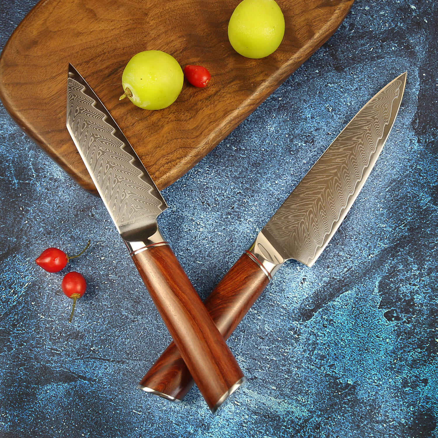 Wholesale of Malaysian steel chef knives, 6-inch cooking knives, multi-functional fruit knives, and household, outdoor and camping ox knives full figure