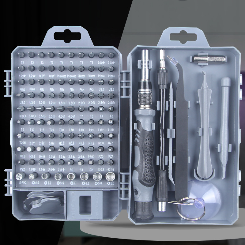 Factory direct sales of 115/112/25/32 screwdriver sets, multi-functional home mobile phone and computer repair tools Application Scenario