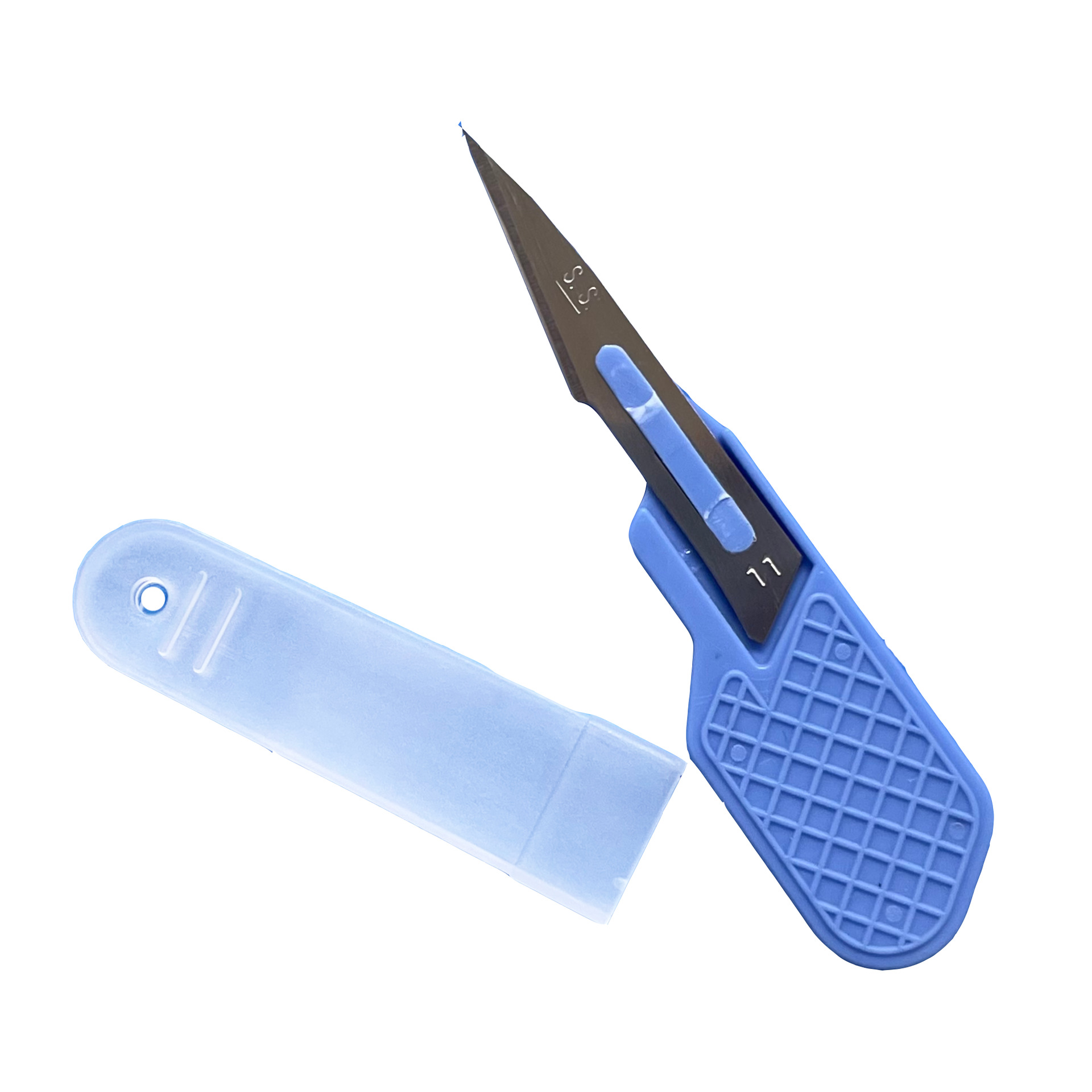 No. 11 plastic handle industrial surgical knife, mobile phone film, plant cell cutting surgical blade, short handle, long handle full figure