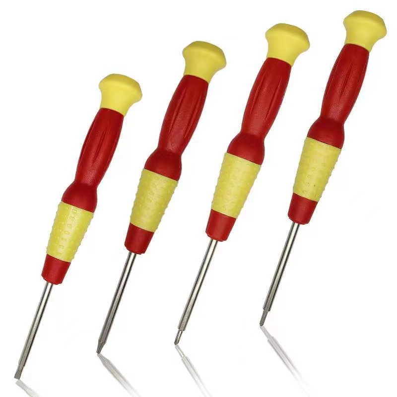 Factory direct sales of screwdrivers, gourds, cross-shaped, one-line 0.8 five-star T2T3, T4, T5, T6 telecommunication disassembly tools full figure