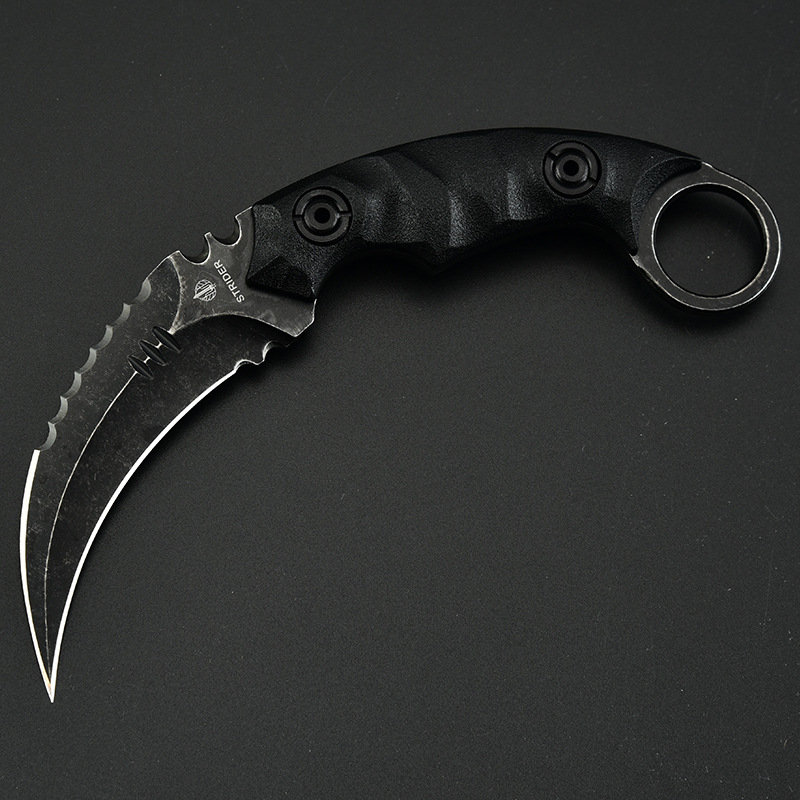 karambit Outdoor Knife, Strider, Shadow Small Claw Knife, Claw Knife, Self-defense Knife, Mini Curved Knife undefined