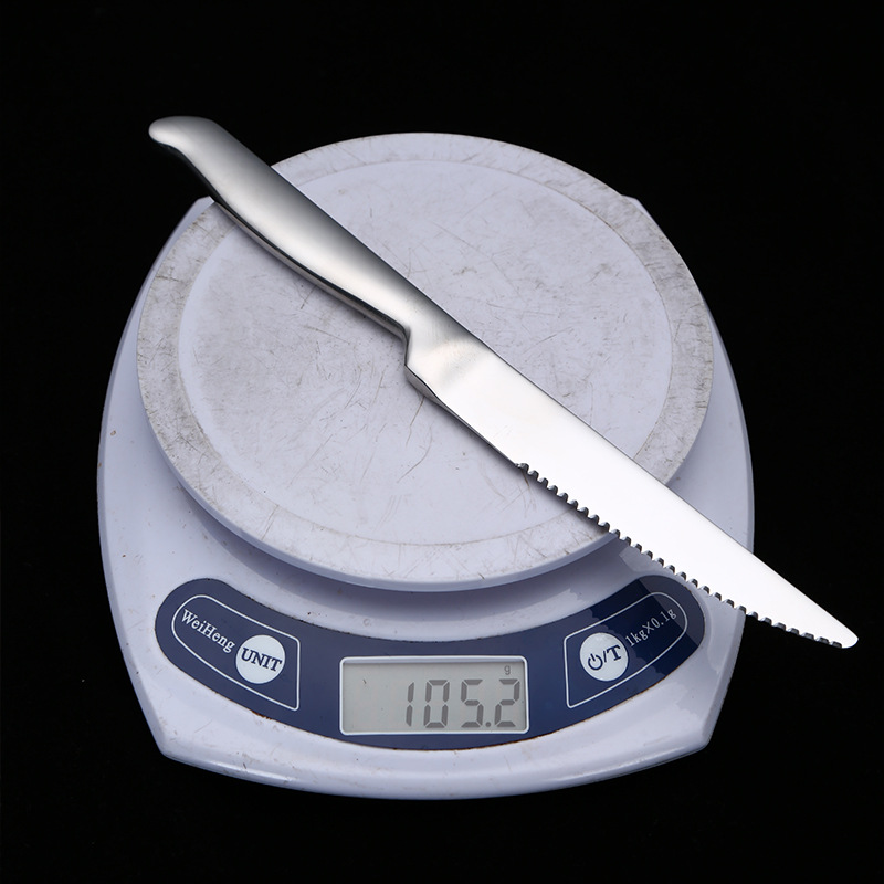 Baishida stainless steel 420 table knife, Steak knife, sharp steak knife for Western restaurants, Nordic tableware steak knife Application Scenario