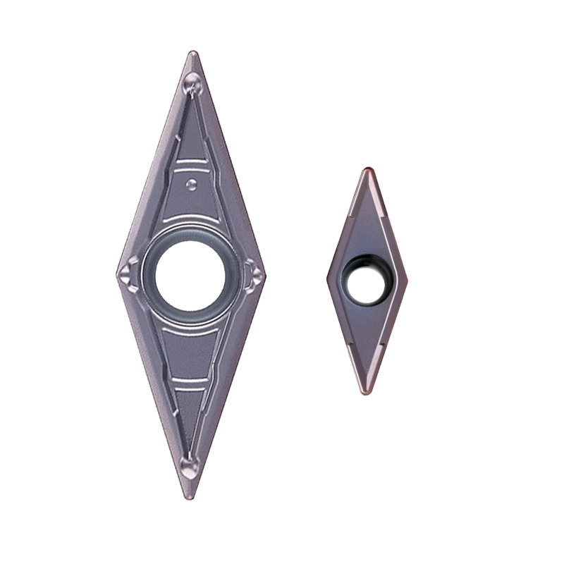 Rhombic 35-degree CNC blade VBMT160404-MV chip breaking tool grain VBMT110304-MV precision turned stainless steel Item Picture