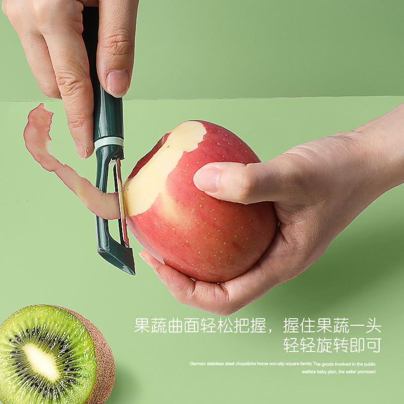 Fruit peeler, peeler, kitchen household peeler, apple peeling magic tool, potato shreds peeler, peeler Application Scenario