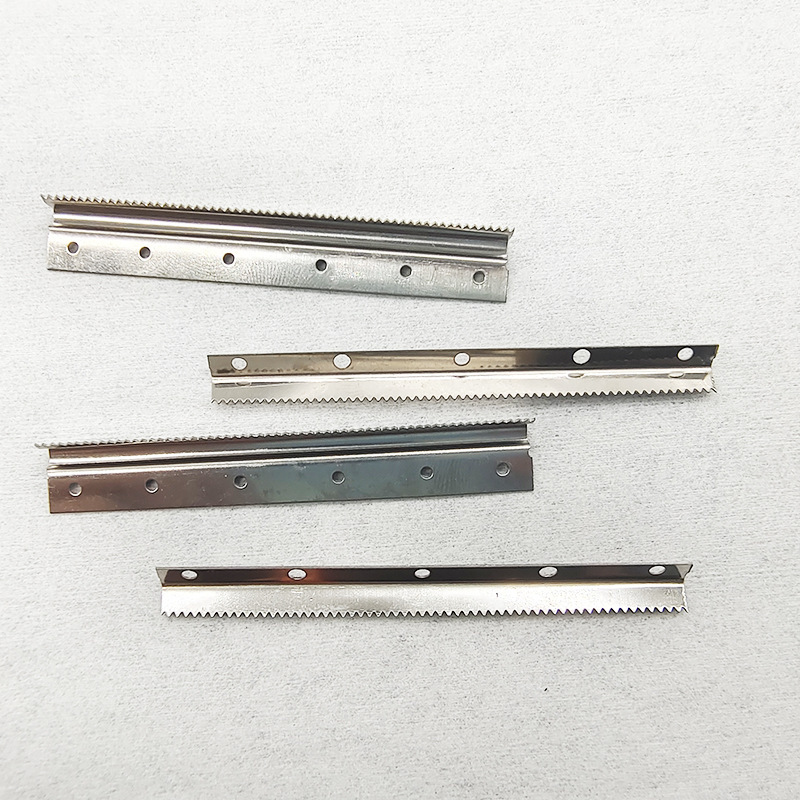 POS paper cutting knife, iron stamping parts, precision parts, flat iron, stainless steel, metal hardware stamping parts, connection parts processing Specification drawing