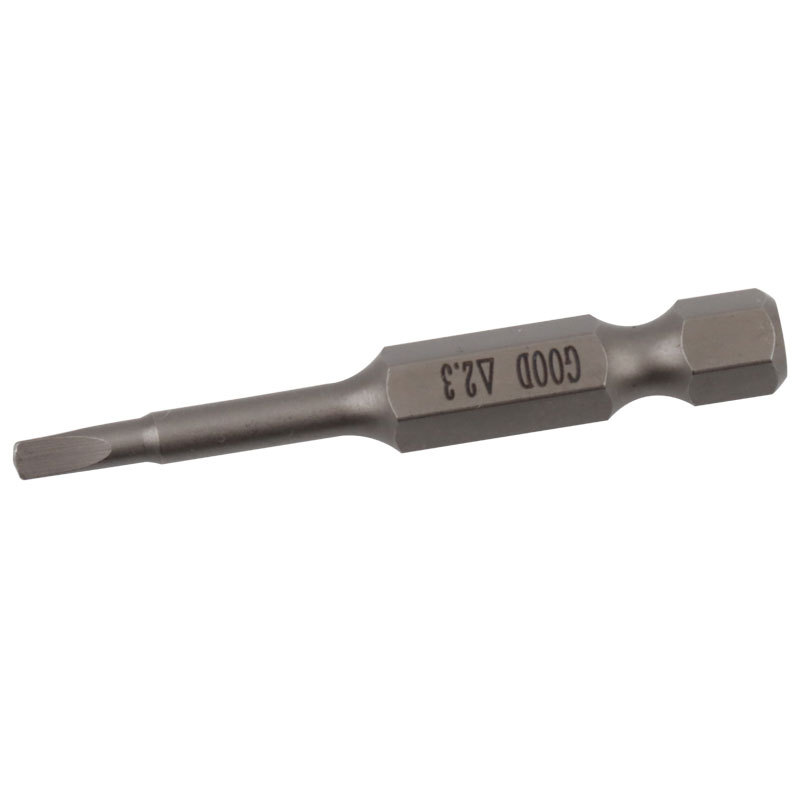 GOOD SH1/4*50*3.5*25*2.3 triangular screwdriver bit, screwdriver head S2 steel Item Picture