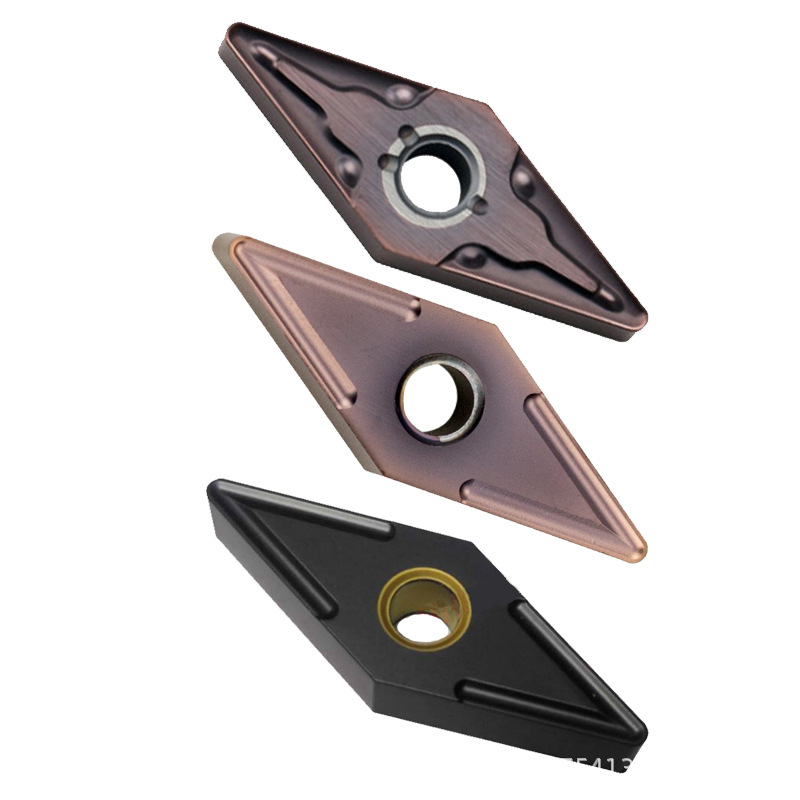 CNC insert VNMG160404-MA rhombic 35-degree outer circle blade, VNMG160408-MS stainless steel precision turning Item Picture