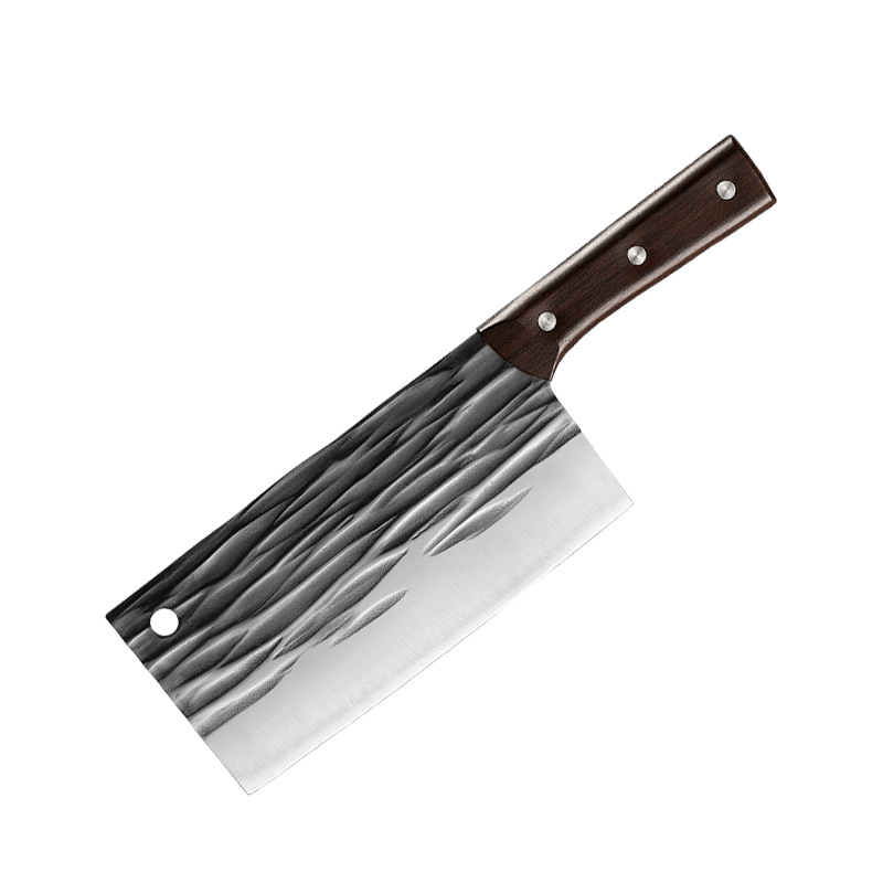 Longquan forged kitchen knife, household stainless steel kitchen meat and slice knife, chef-specific dual-purpose chopping and bone cutting knife Item Picture