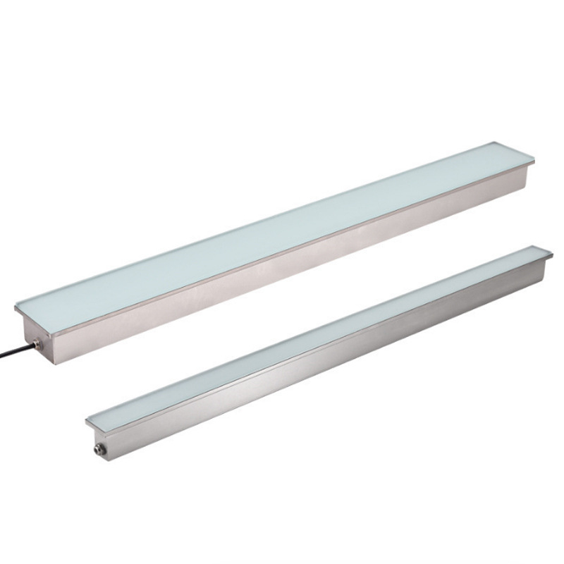 Manufacturer's private mold energy-saving seven-color luminous led strip floor tile light, arc-shaped floor tile light, non-standard shaped floor tile light Application Scenario