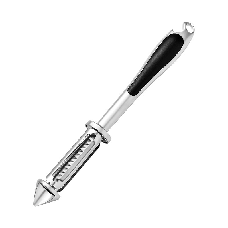 Multi-functional stainless steel peeler, peeler, fruit knife, household kitchen melon peeler, vegetable and fruit peeler, five-in-one Item Picture