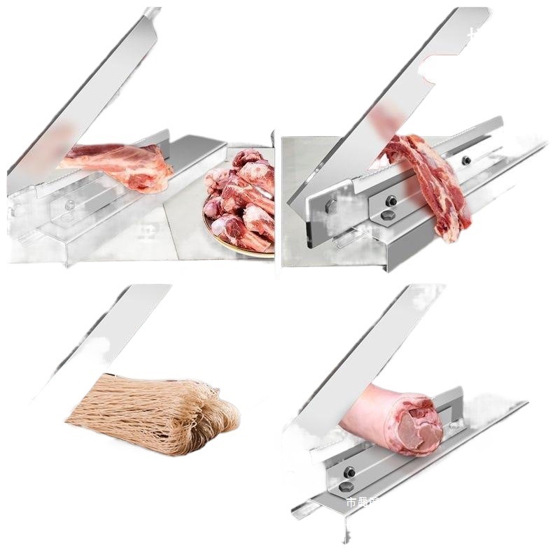 Bone-cutting knife for household and commercial use, chopping medicinal materials, guillotine knife, gate knife, cutting bones, cutting chicken, cutting lamb chops, cutting legs, pig's feet, bone knife Item Picture