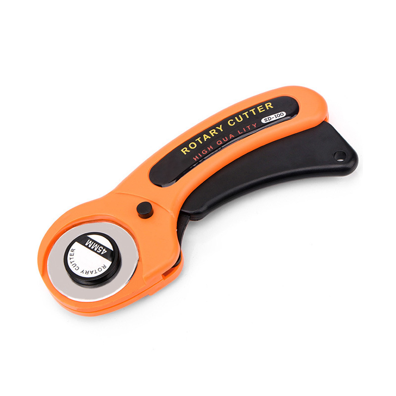 Fabric splicing roller knife cutting wheel knife fabric cutting knife manual fabric cutting round roller knife fabric cutting machine roller knife blade 45mm Item Picture