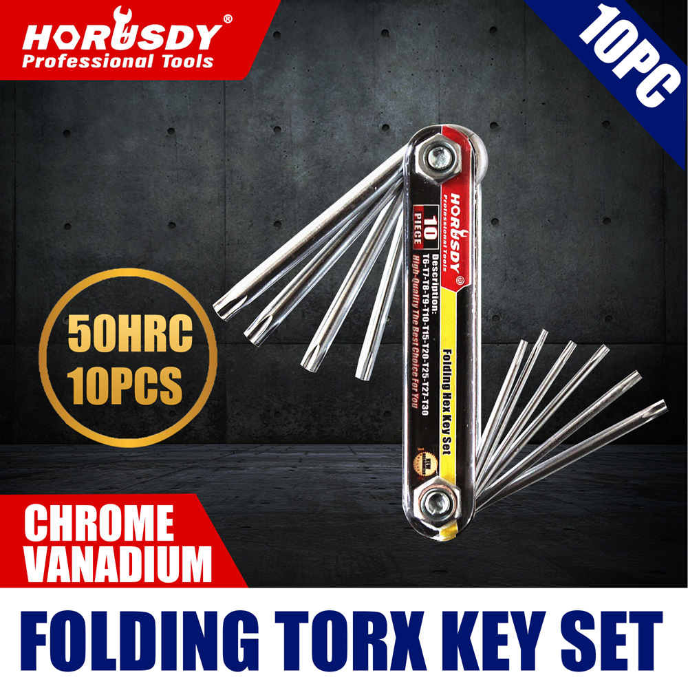 10PCS Folding hex Socket wrench set, metric and imperial star hex Socket screwdriver, metric Amazon undefined