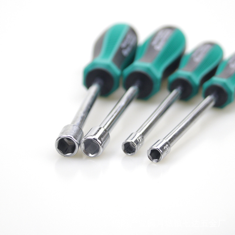 Penggong hexagonal screwdriver socket, multi-purpose screwdriver tool, hexagon socket for removing the copper column of the graphics card host full figure