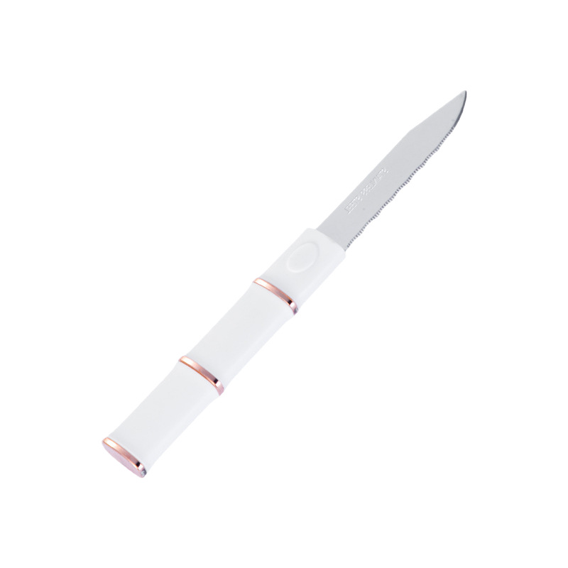 Six-piece set of stainless steel knives, portable household multi-functional knives, outdoor camping stainless steel fruit knives Item Picture