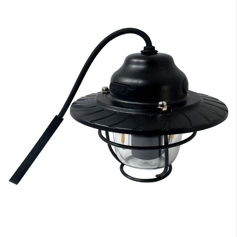 LED camping light, cashew lamp, outdoor night light, USB wireless, movable, stepless dimming, click to switch, remote control breathing full figure