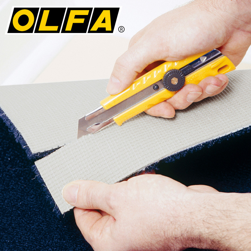 Japanese OLFA Classic 11B utility knife, 18mm heavy-duty large cutting knife, carpet knife, rubber stamp L-1 Application Scenario