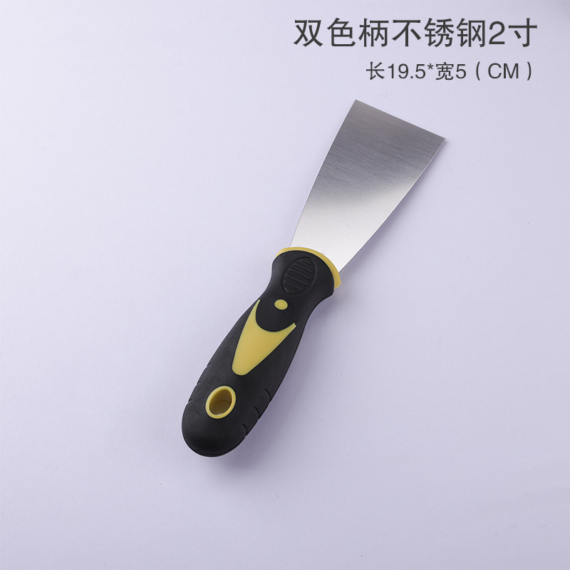 Factory direct sales of wood-handled putty knives, metal-handled putty knives, putty knives, plastering knives, and glass wall glue removal scrapers undefined