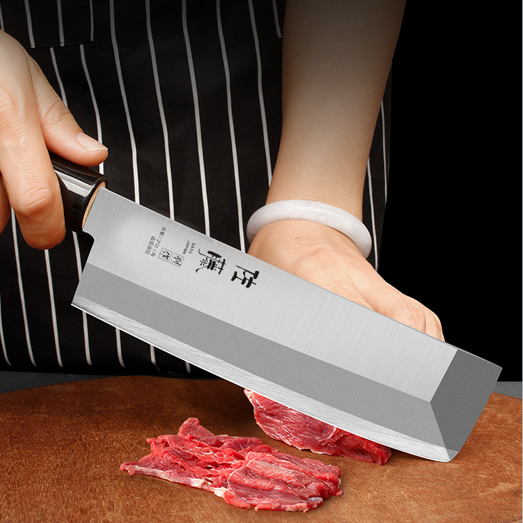 Japanese cooking knife, Japanese thin-edged cooking knife, small kitchen knife, salmon sashimi knife, raw fish knife, slicing knife, meat cutting knife Specification drawing