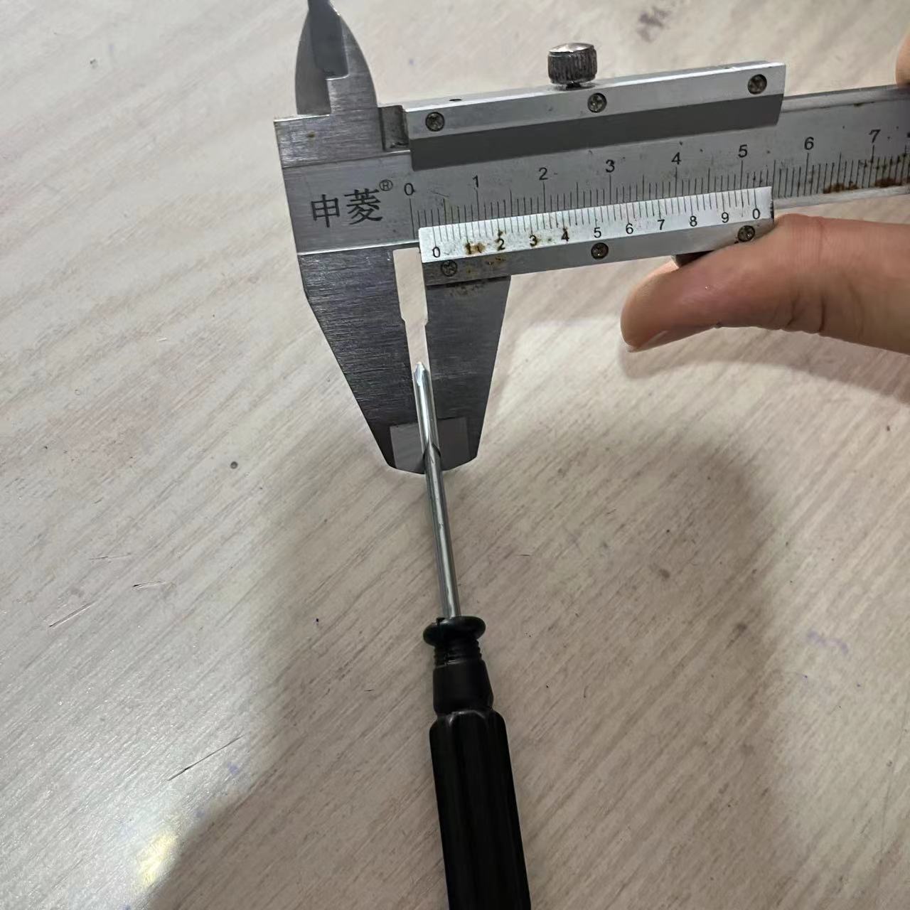 Small screwdrivers, cross screwdrivers, small size wholesale, 3mm small screwdrivers, mini disassembly tools Specification drawing